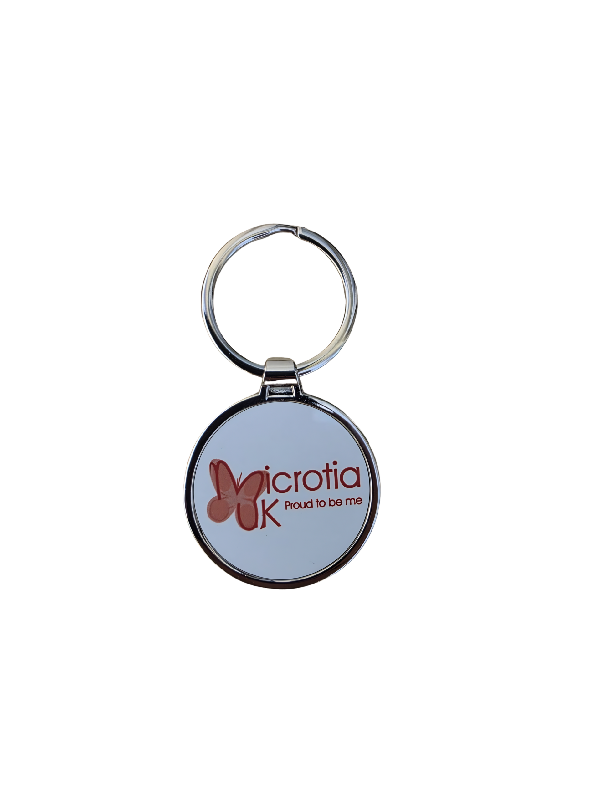 White Keyring